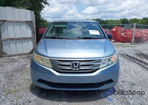 2013 Honda Odyssey Ex-L из США, поврежденный, VIN 5FNRL5H65DB061789